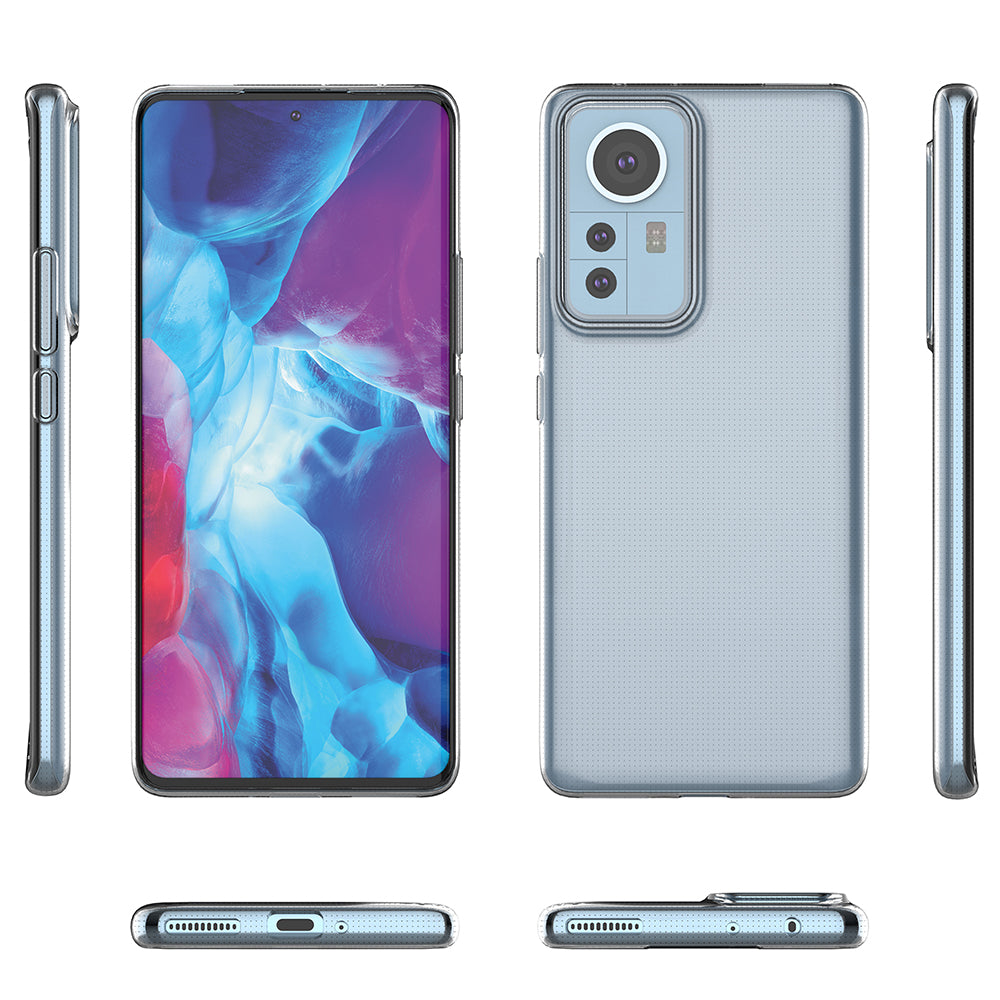 For Xiaomi 12 Pro 5G / 12S Pro 5G /12 Pro (Dimensity) 5G Ultra-thin Transparent Shockproof Durable Soft TPU Protective Phone Case Cover