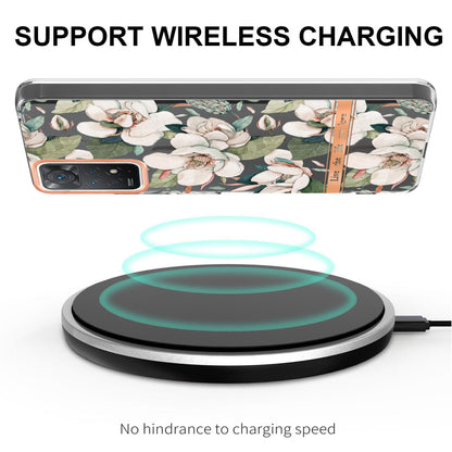 YB IMD-8 Series for Xiaomi Redmi Note 11 Pro 5G (Qualcomm) / Redmi Note 11 Pro 4G (MediaTek) Flower Pattern Ultra-Slim TPU Phone Case IMD Anti-Scratch Electroplating Cover