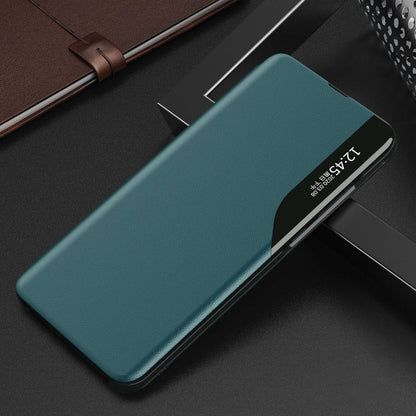 For Xiaomi Poco X4 Pro 5G View Window Flip Cover PU Leather Magnetic Absorption Stand Full Body Protective Case