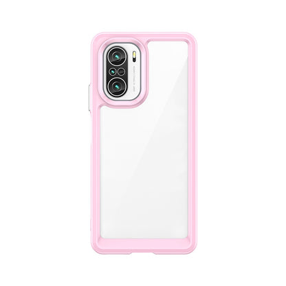 For Xiaomi Poco F3/Mi 11i/Mi 11X/Mi 11X Pro/Redmi K40/K40 Pro/K40 Pro+ Independent Buttons Phone Shell TPU+Acrylic Hybrid Case