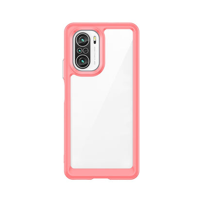 For Xiaomi Poco F3/Mi 11i/Mi 11X/Mi 11X Pro/Redmi K40/K40 Pro/K40 Pro+ Independent Buttons Phone Shell TPU+Acrylic Hybrid Case