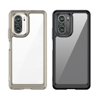 For Xiaomi Poco F3/Mi 11i/Mi 11X/Mi 11X Pro/Redmi K40/K40 Pro/K40 Pro+ Independent Buttons Phone Shell TPU+Acrylic Hybrid Case
