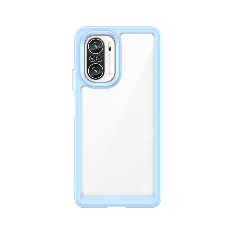 For Xiaomi Poco F3/Mi 11i/Mi 11X/Mi 11X Pro/Redmi K40/K40 Pro/K40 Pro+ Independent Buttons Phone Shell TPU+Acrylic Hybrid Case