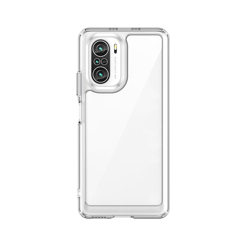 For Xiaomi Poco F3/Mi 11i/Mi 11X/Mi 11X Pro/Redmi K40/K40 Pro/K40 Pro+ Independent Buttons Phone Shell TPU+Acrylic Hybrid Case