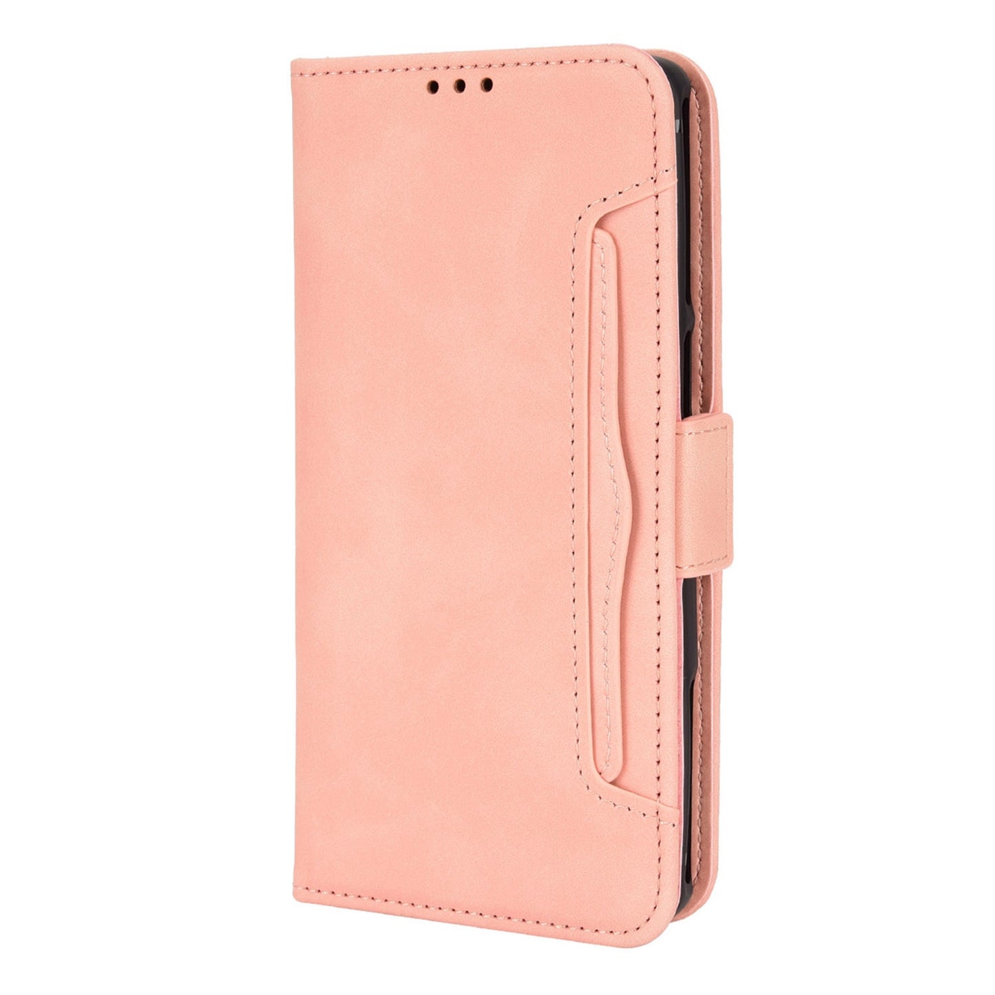 For Xiaomi Black Shark 5 Multiple Card Slots Phone Cover Anti-scratch PU Leather Wallet Stand Case