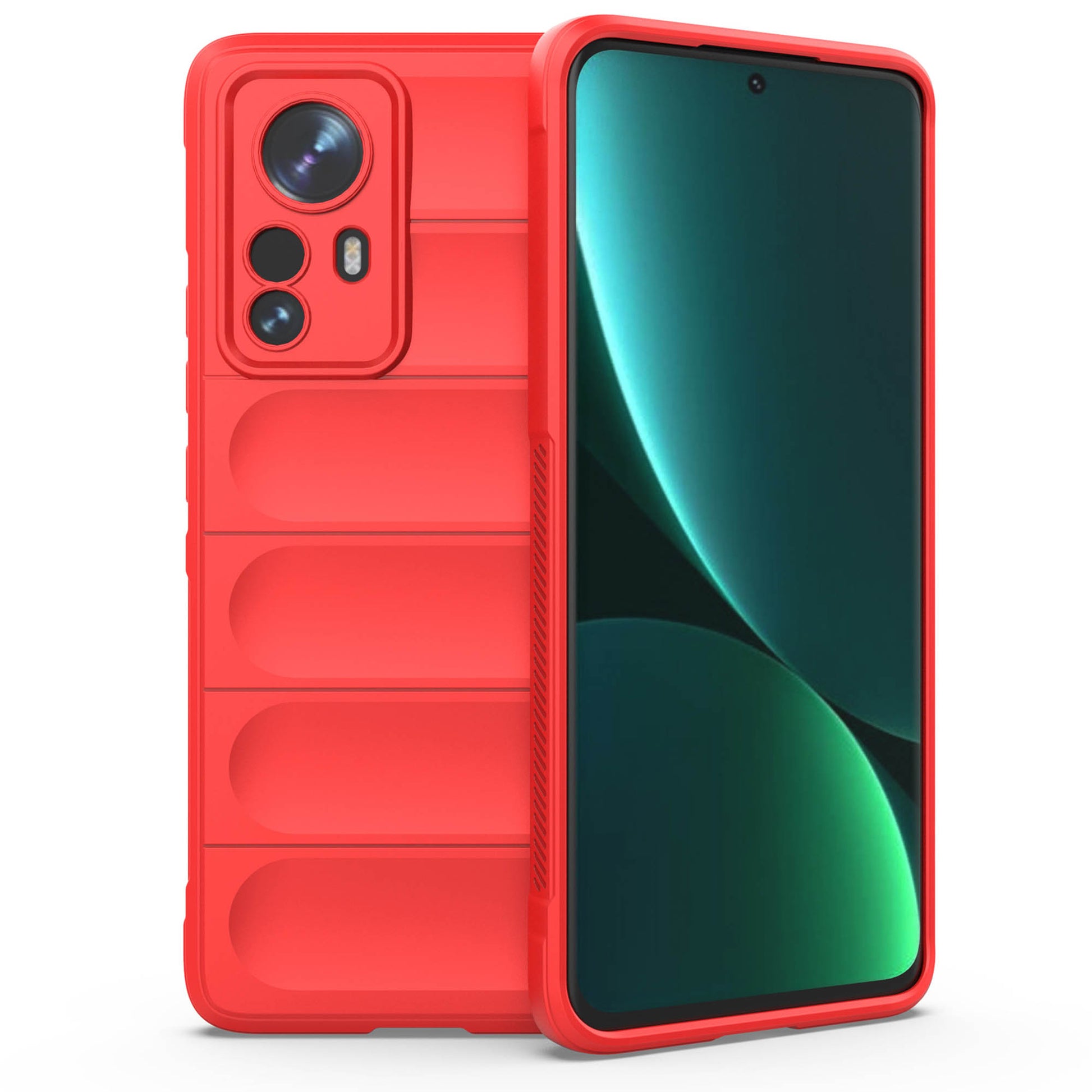Shockproof Case for Xiaomi 12 Pro 5G/12S Pro 5G/12 Pro (Dimensity) 5G Anti-fall Rugged Back Shell Soft TPU Phone Protector