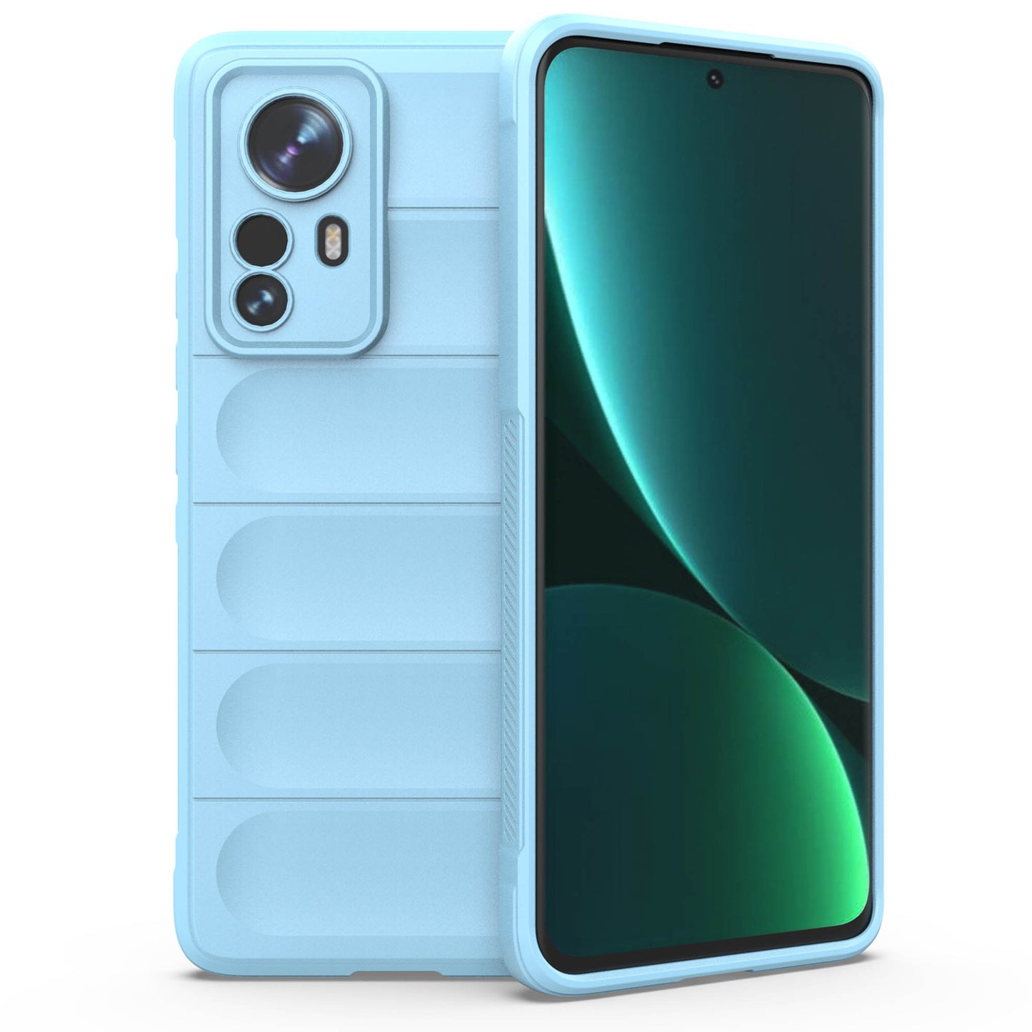 Shockproof Case for Xiaomi 12 Pro 5G/12S Pro 5G/12 Pro (Dimensity) 5G Anti-fall Rugged Back Shell Soft TPU Phone Protector