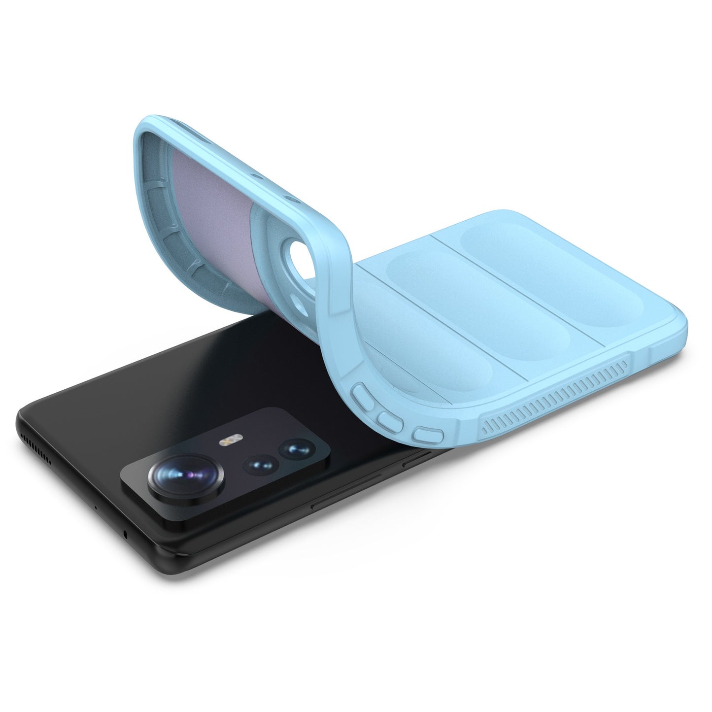 Shockproof Case for Xiaomi 12 Pro 5G/12S Pro 5G/12 Pro (Dimensity) 5G Anti-fall Rugged Back Shell Soft TPU Phone Protector