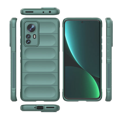Shockproof Case for Xiaomi 12 Pro 5G/12S Pro 5G/12 Pro (Dimensity) 5G Anti-fall Rugged Back Shell Soft TPU Phone Protector