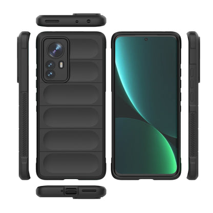 Shockproof Case for Xiaomi 12 Pro 5G/12S Pro 5G/12 Pro (Dimensity) 5G Anti-fall Rugged Back Shell Soft TPU Phone Protector