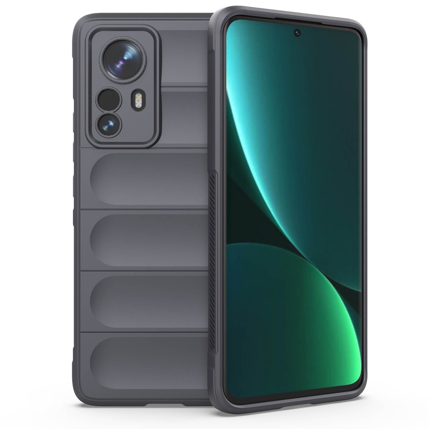 Shockproof Case for Xiaomi 12 Pro 5G/12S Pro 5G/12 Pro (Dimensity) 5G Anti-fall Rugged Back Shell Soft TPU Phone Protector