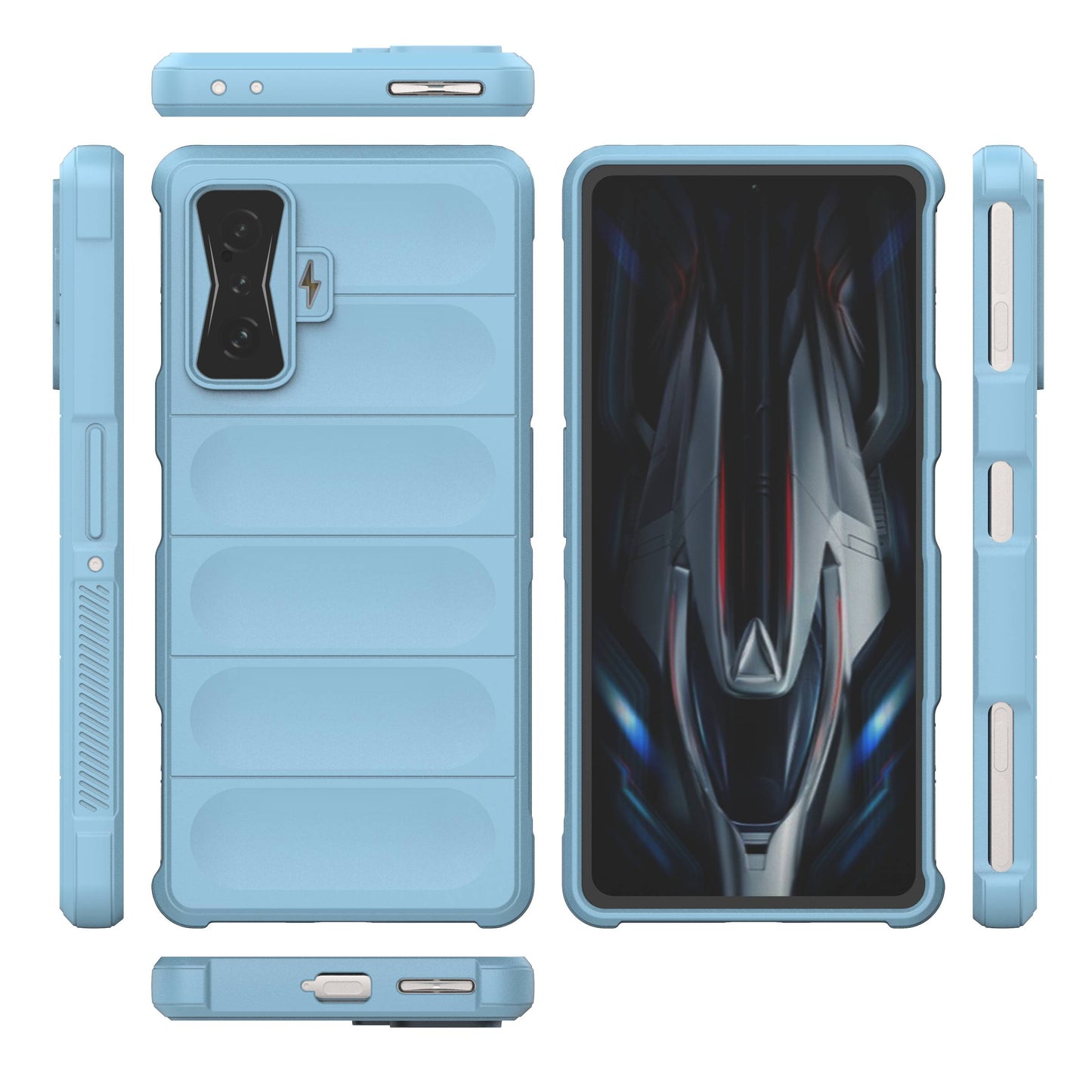 Soft TPU Case for Xiaomi Poco F4 GT/Redmi K50 Gaming Shockproof Rugged Back Cover Mobile Phone Shell