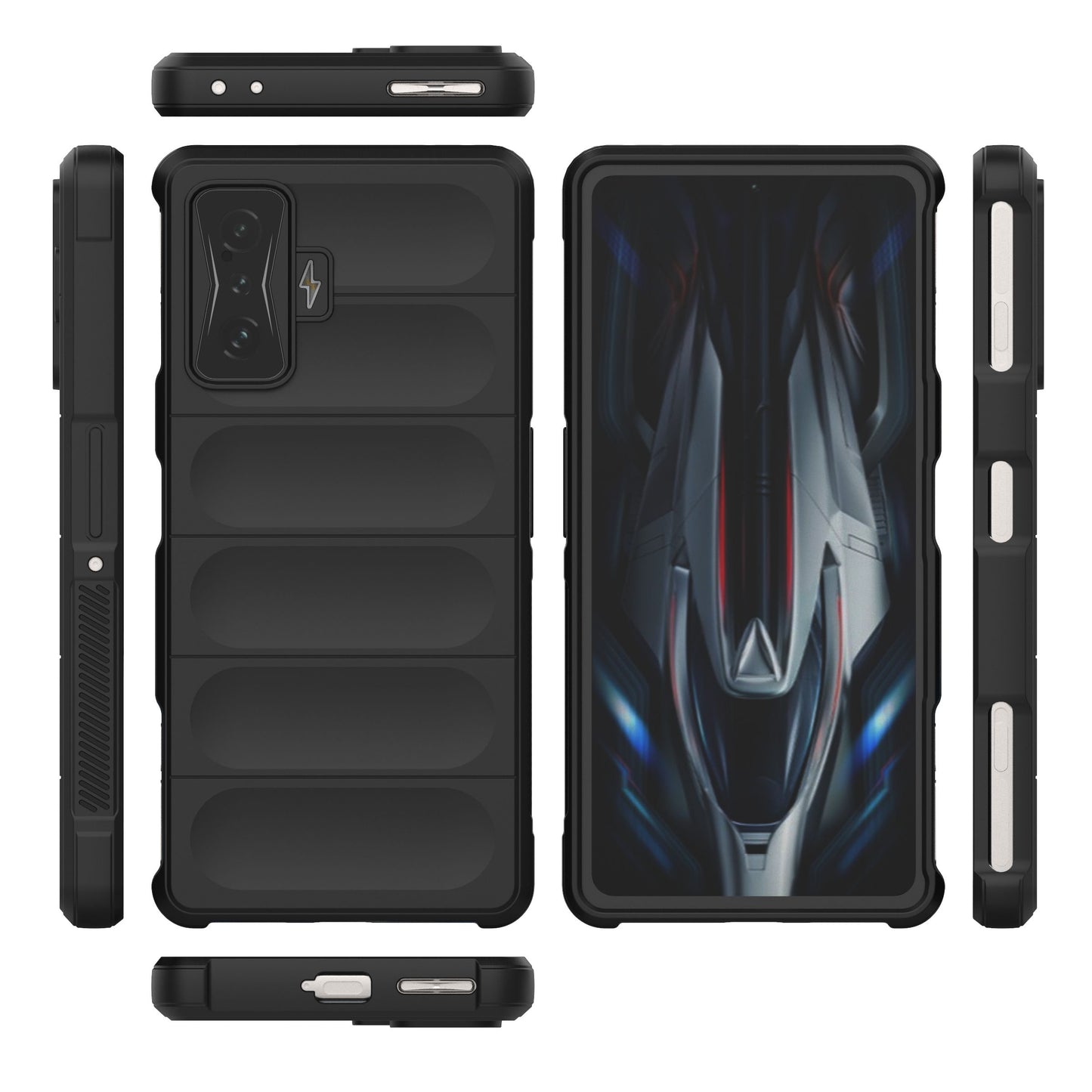 Soft TPU Case for Xiaomi Poco F4 GT/Redmi K50 Gaming Shockproof Rugged Back Cover Mobile Phone Shell