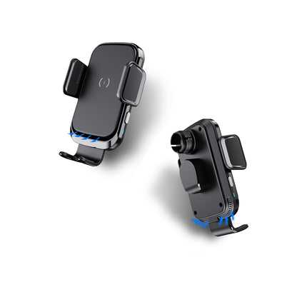 15W Car Gravity Bracket Car Air Outlet Navigation Aluminum Alloy Mini Mobile Phone Bracket