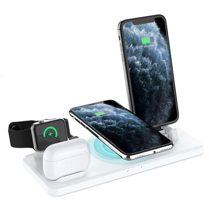 15W Multi-function 6 in 1 Fast Charging Wireless Charger