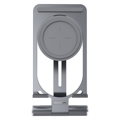 NILLKIN PowerHold 2 in 1 Collapsible Mini Wireless Charging Stand Desktop Bracket