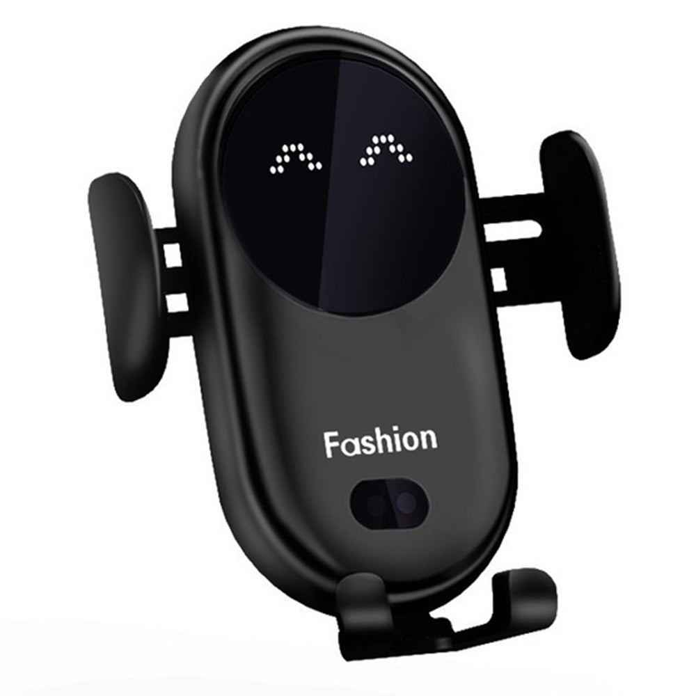 S11 Infrared Induction Wireless Fast Charger 360-degree Rotating Charging Station with Air Vent Phone Mount Holder for Mobile Phones