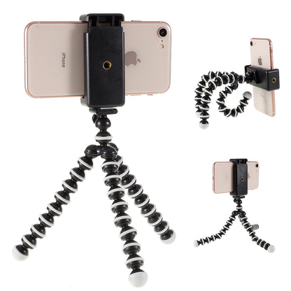 Octopus Tripod Octopus Bracket 360 Degree Rotation Mini Universal Mobile Phone Holder Stand Anti-Crack Phone Tripod Stand for Live Streaming Vlogging Video