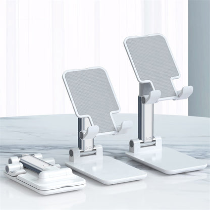 T4 Universal Height Adjustable Phone Tablet Holder Stand Portable Foldable Desktop Bracket