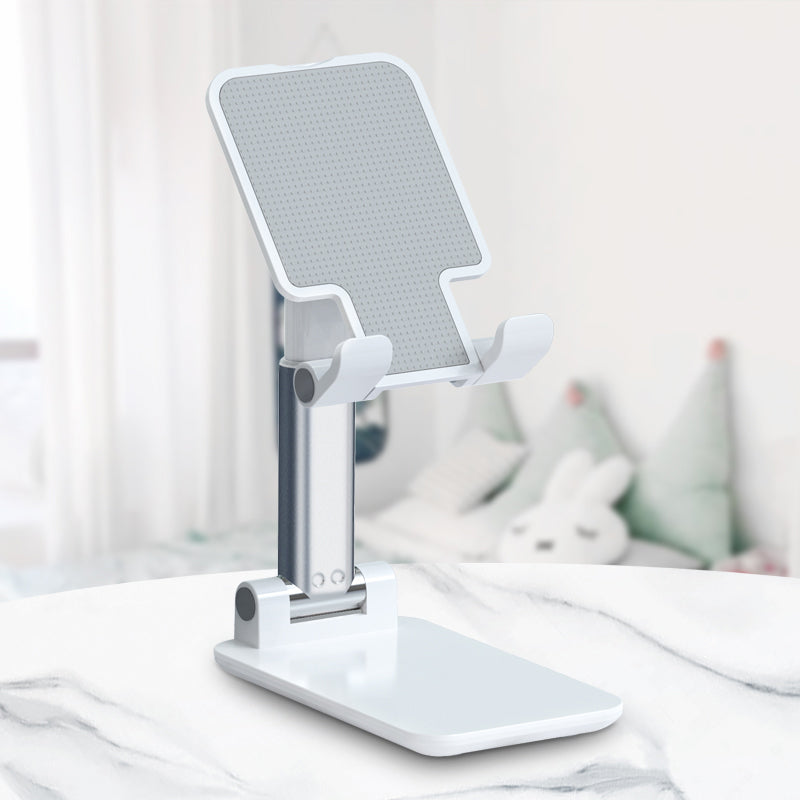 T4 Universal Height Adjustable Phone Tablet Holder Stand Portable Foldable Desktop Bracket