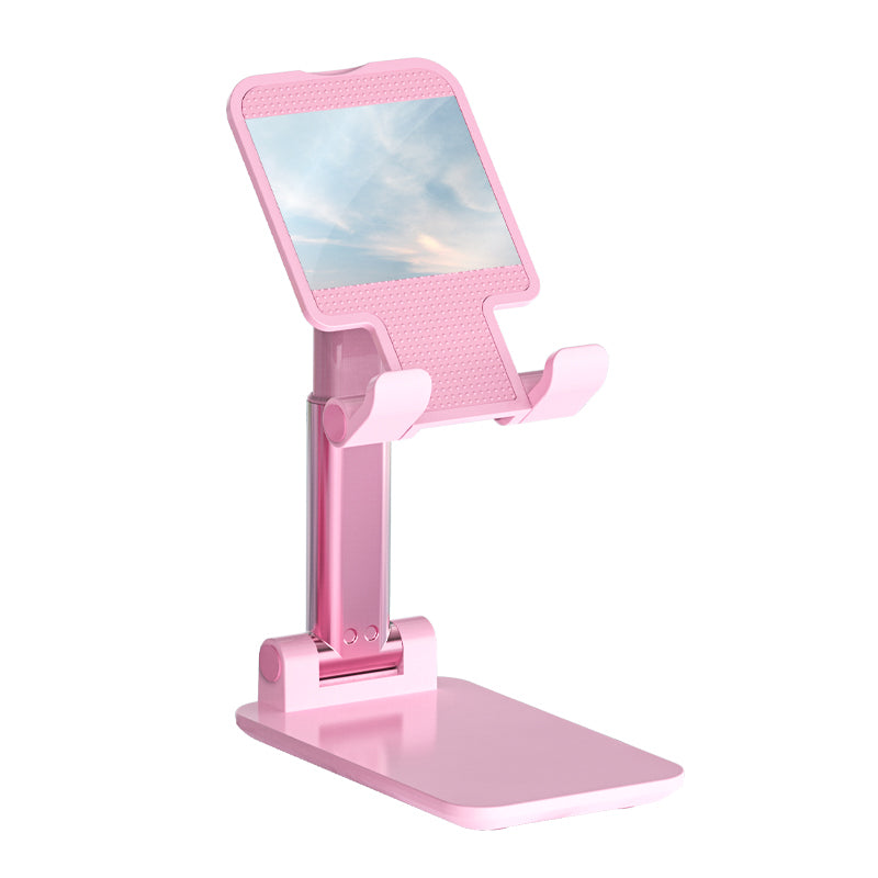 T4 Universal Height Adjustable Phone Tablet Holder Stand Portable Foldable Desktop Bracket