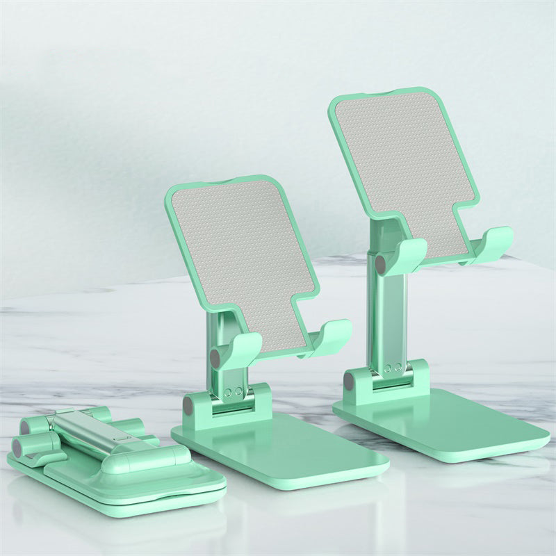 T4 Universal Height Adjustable Phone Tablet Holder Stand Portable Foldable Desktop Bracket