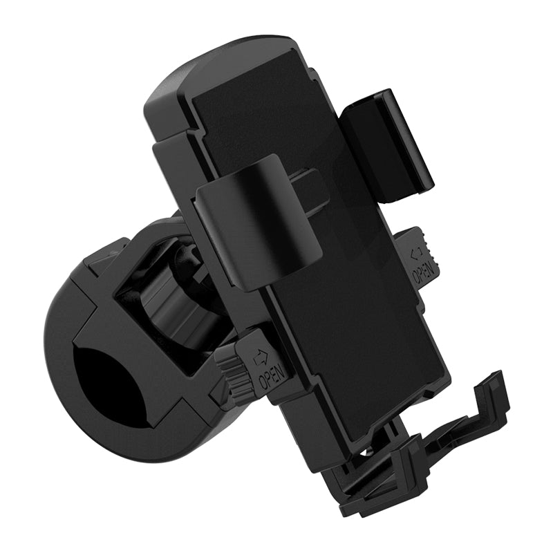Auto Lock Bicycle Phone Holder 360 Degrees Rotation Bike Handlebar Cell Phone Clip Stand GPS Mount Bracket