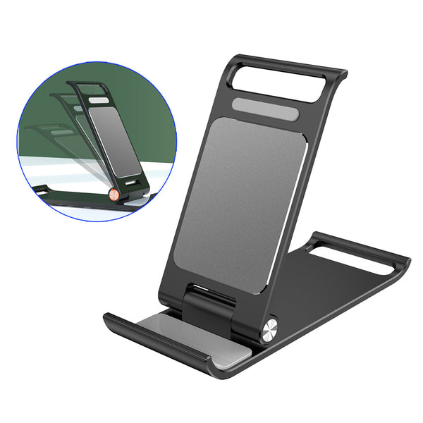 R-JUST HZ05 Folding Mobile Phone Stand Holder Desk Support for iPhone iPad Tablet Adjustable Mount Bracket