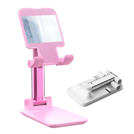 T9-2 Portable Foldable Telescopic Phone Mount Holder Adjustable Angle Mobile Phone Stand Bracket