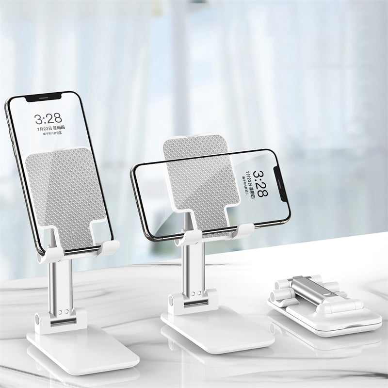 T9-2 Portable Foldable Telescopic Phone Mount Holder Adjustable Angle Mobile Phone Stand Bracket