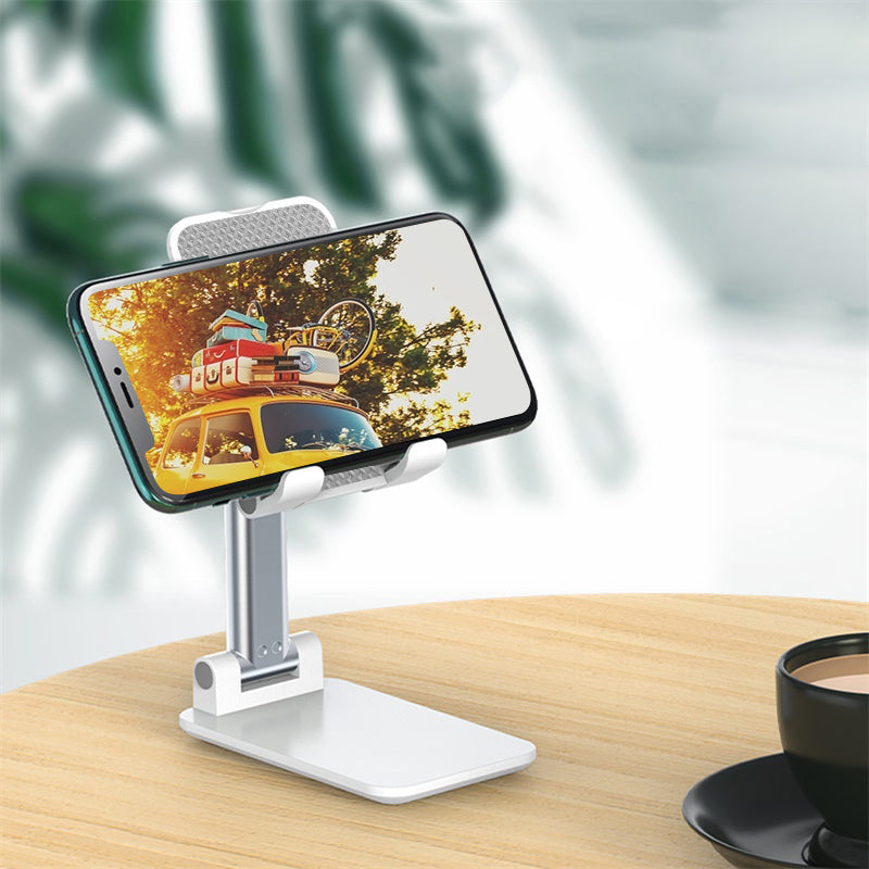 T9-2 Portable Foldable Telescopic Phone Mount Holder Adjustable Angle Mobile Phone Stand Bracket