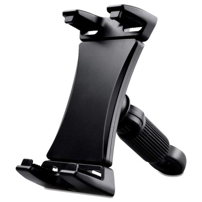 Tripod Mount Phone Holder Adjustable Tablets Stand Car Backseat Phone Holder with 1/4 Hole for Live-streaming Video Recording Photography