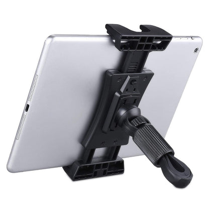 Tripod Mount Phone Holder Adjustable Tablets Stand Car Backseat Phone Holder with 1/4 Hole for Live-streaming Video Recording Photography