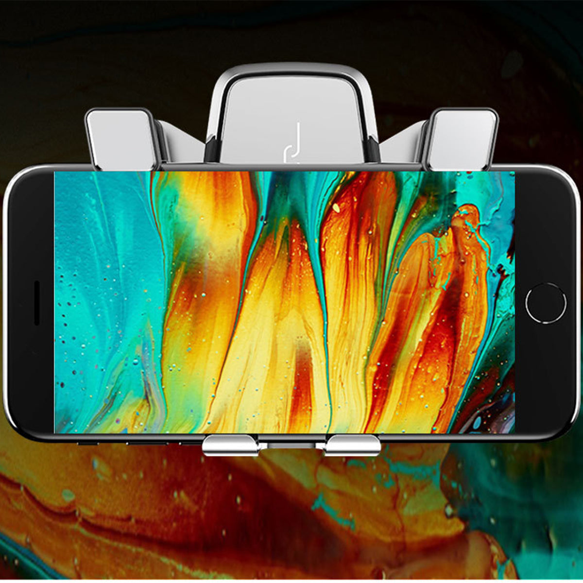 M1 Universal Car Air Outlet Mount Gravity Phone Holder Stand Rotatable Metal Bracket