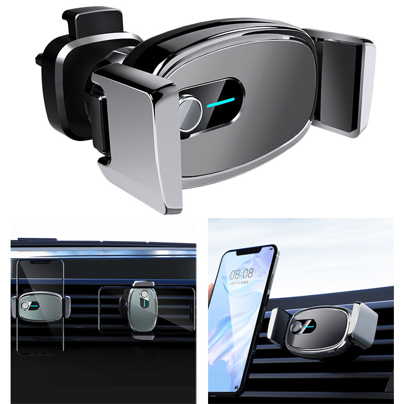 D2106 Smart Induction Car Air Outlet Mount Electric Phone Holder Rotatable Bracket