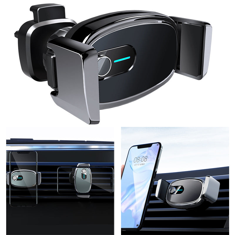 D2106 Smart Induction Car Air Outlet Mount Electric Phone Holder Rotatable Bracket