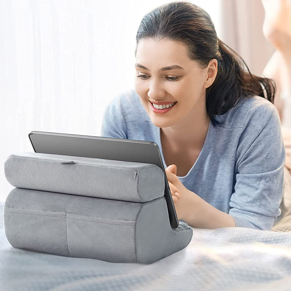 UGREEN Multifunction Pillow Tablet Phone Stand for iPad Book Laptop Holder Support 3 Angles Bed Tablet Bracket