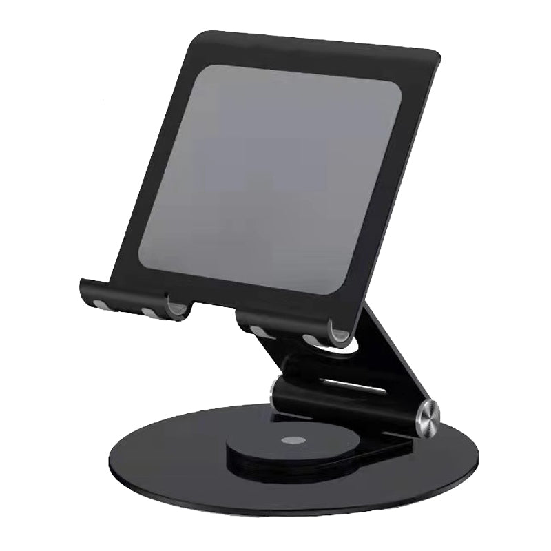T6 Universal Aluminum Alloy Foldable Tablet Mobile Phone Holder Adjustable Desktop Tablet Bracket Stand