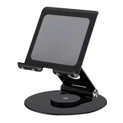 T6 Universal Aluminum Alloy Foldable Tablet Mobile Phone Holder Adjustable Desktop Tablet Bracket Stand
