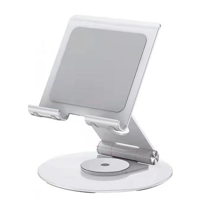 T6 Universal Aluminum Alloy Foldable Tablet Mobile Phone Holder Adjustable Desktop Tablet Bracket Stand
