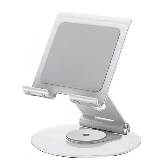 T6 Universal Aluminum Alloy Foldable Tablet Mobile Phone Holder Adjustable Desktop Tablet Bracket Stand