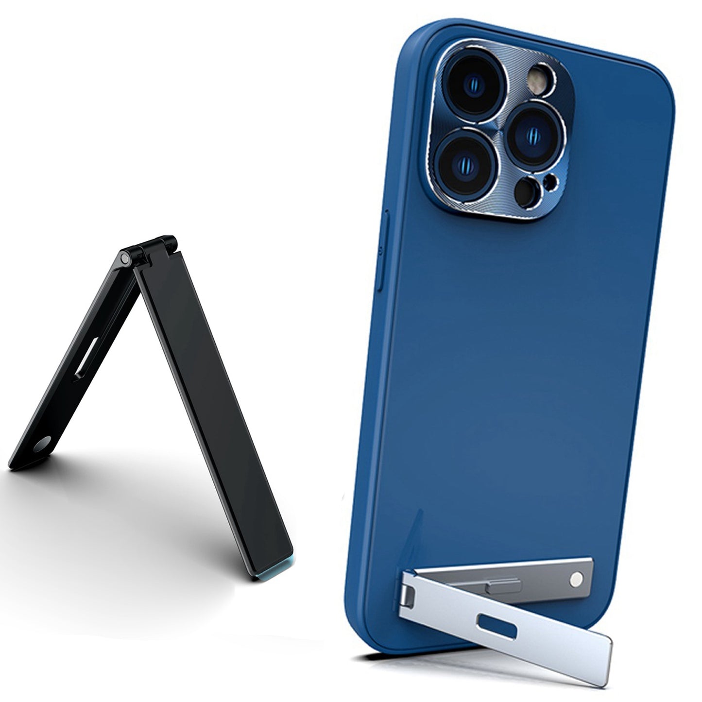 T629 Universal Mini Size Aluminum Alloy Portable Magnetic Folding Desk Mount Holder Bracket Mobile Phone Cradle