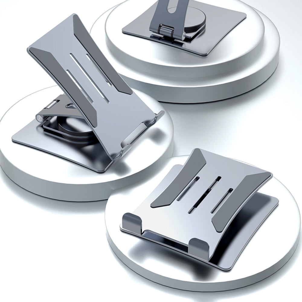 T630S Cell Phone Stand Holder Adjustable Hard Aluminum Alloy Desktop Phone Desk Mount Holder (Size: S)