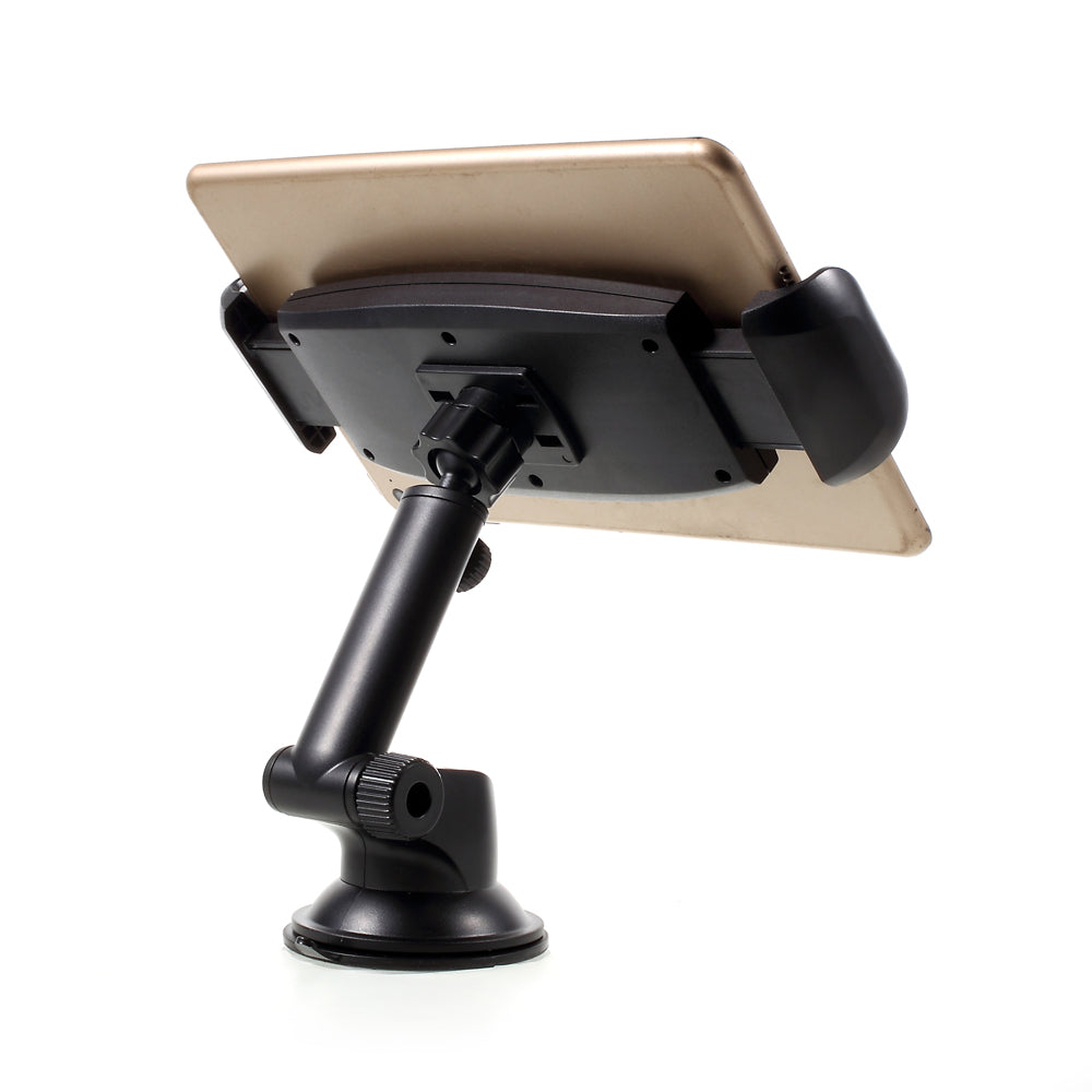 Universal Rotary Suction Cup Car Windshield Mount Tablet Holder for iPad Air 2 etc. 7-15" Tablets