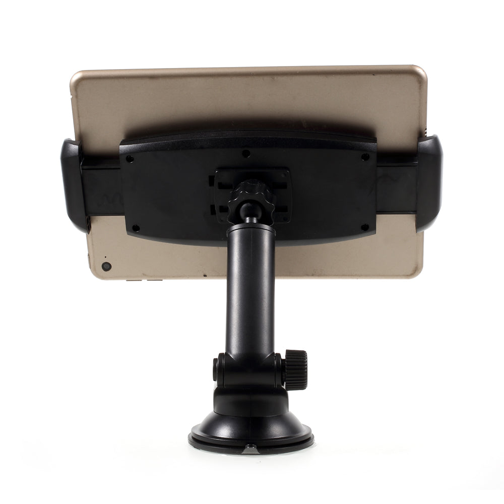 Universal Rotary Suction Cup Car Windshield Mount Tablet Holder for iPad Air 2 etc. 7-15" Tablets