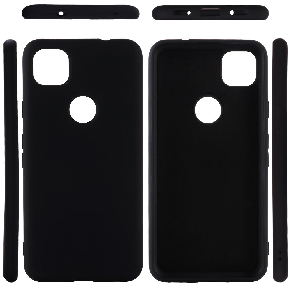 Soft Liquid Silicone Mobile Phone Case for Google Pixel 4a