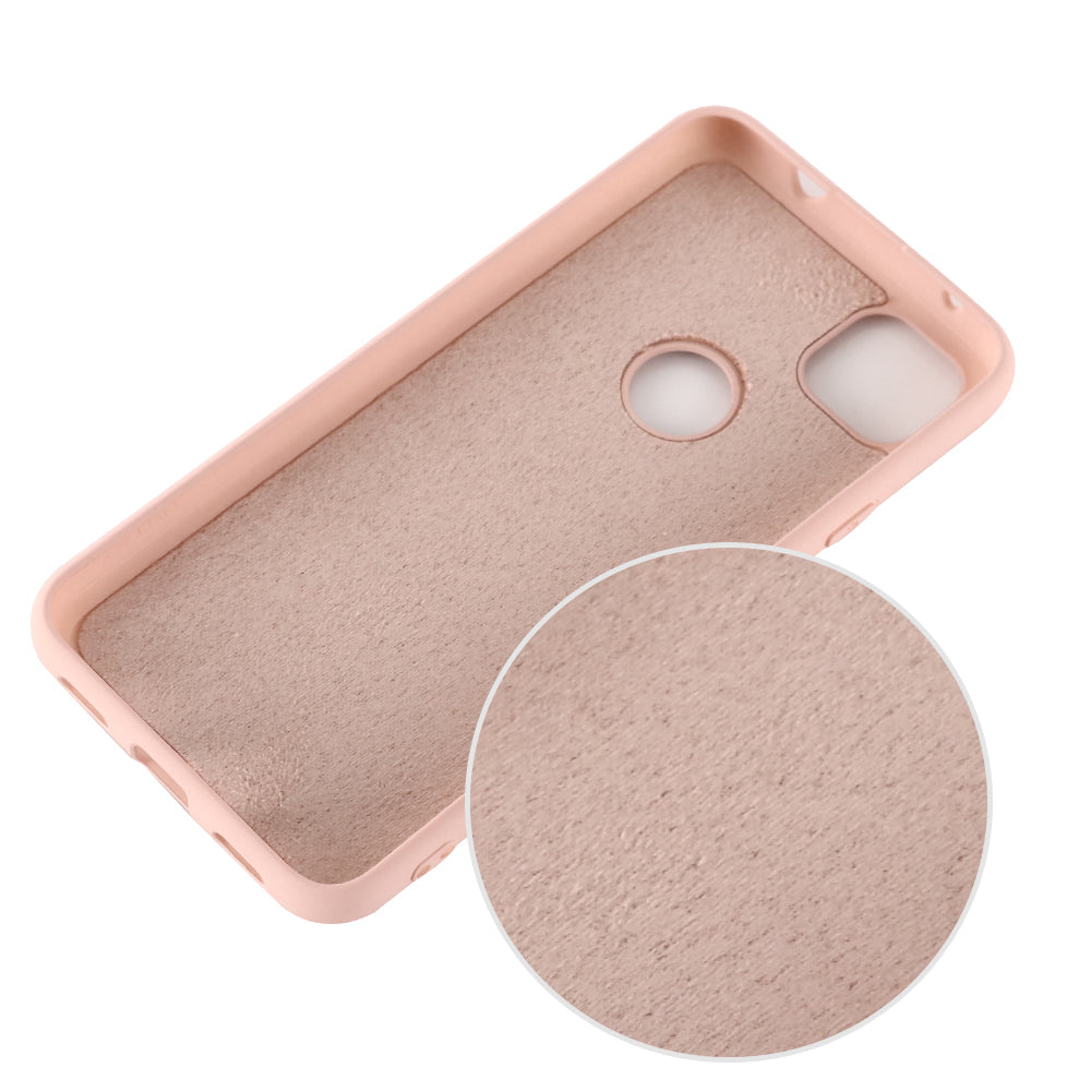 Soft Liquid Silicone Mobile Phone Case for Google Pixel 4a