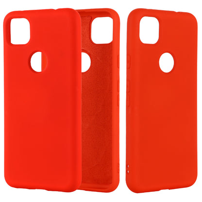 Soft Liquid Silicone Mobile Phone Case for Google Pixel 4a