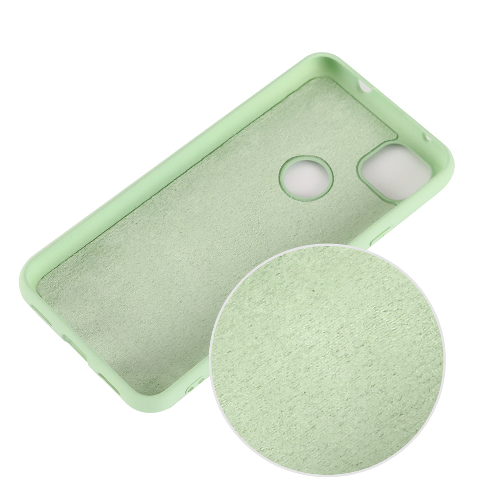 Soft Liquid Silicone Mobile Phone Case for Google Pixel 4a