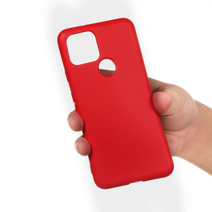 For Google Pixel 4a 5G/Pixel 5XL Shockproof Anti-scratch Anti-dust Liquid Silicone Phone Cover Phone Case